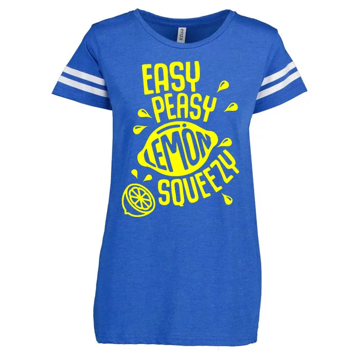 Easy Peasy Lemon Squeezy Enza Ladies Jersey Football T-Shirt