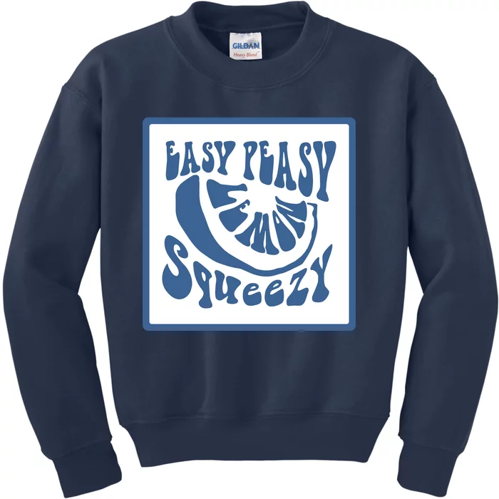 Easy Peasy Lemon Kids Sweatshirt