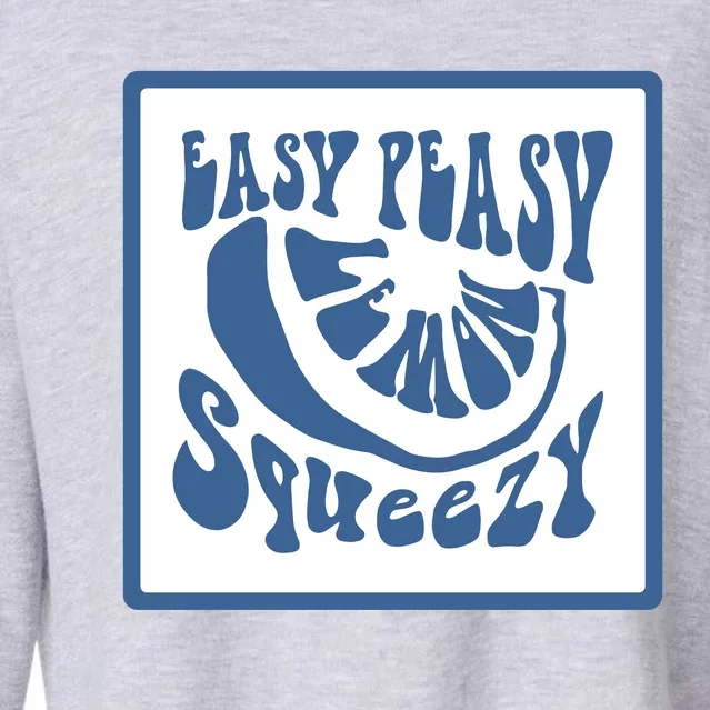 Easy Peasy Lemon Cropped Pullover Crew