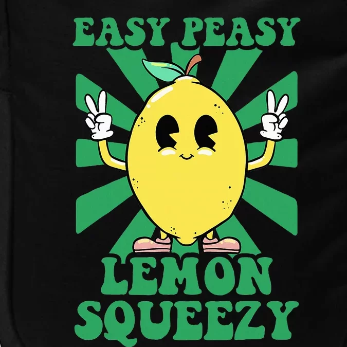 Easy Peasy Lemon Squeezy Lemonade Ceo Funny Lemon Lemonade Impact Tech Backpack