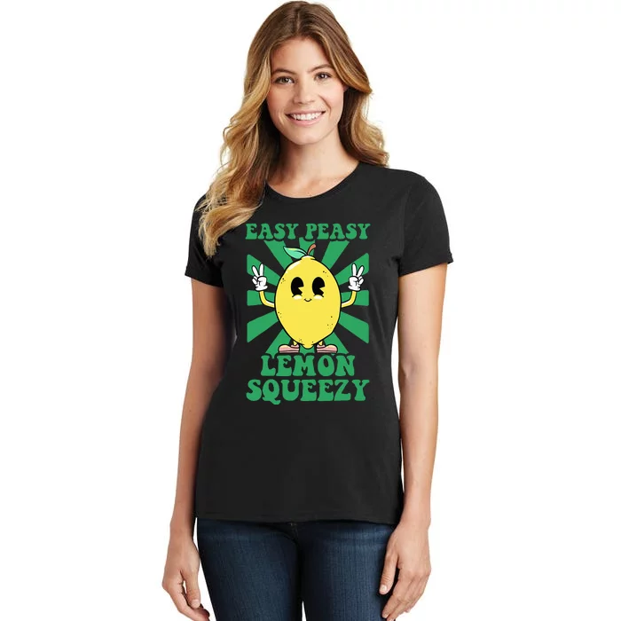 Easy Peasy Lemon Squeezy Lemonade Ceo Funny Lemon Lemonade Women's T-Shirt