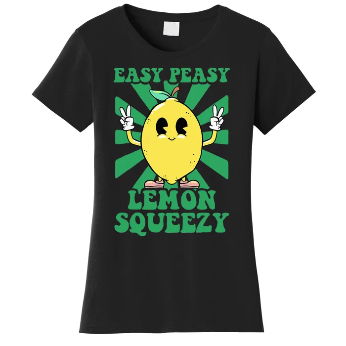 Easy Peasy Lemon Squeezy Lemonade Ceo Funny Lemon Lemonade Women's T-Shirt