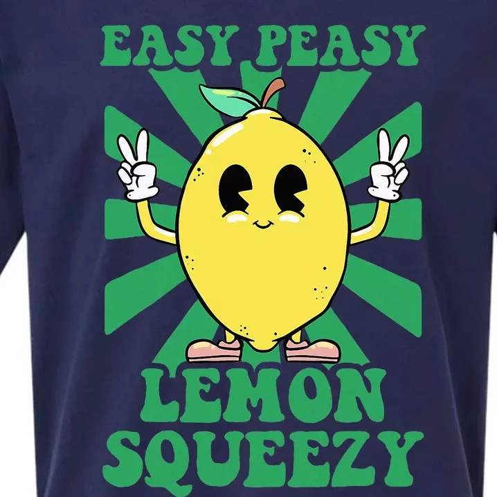 Easy Peasy Lemon Squeezy Lemonade Ceo Funny Lemon Lemonade Sueded Cloud Jersey T-Shirt