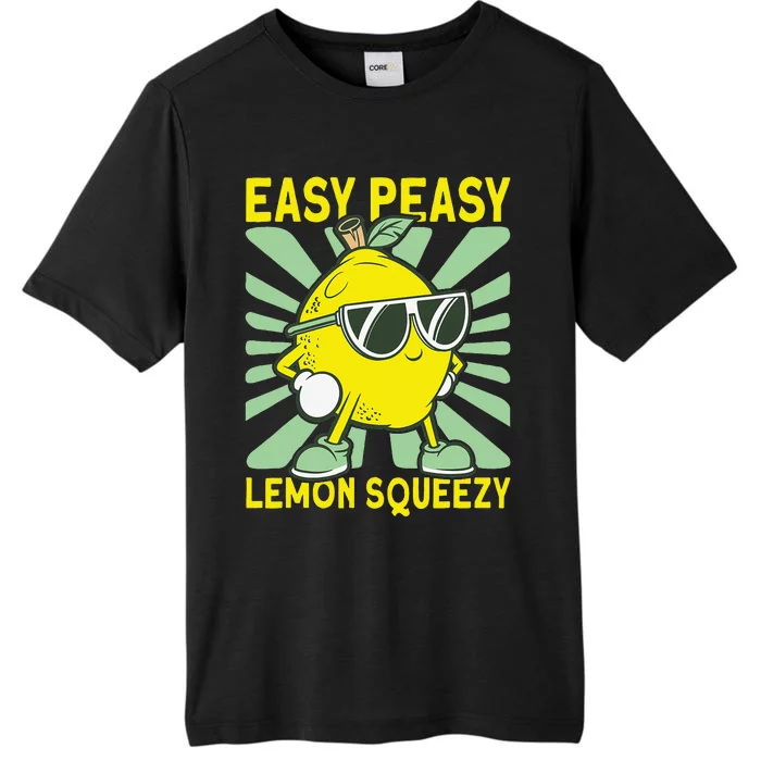 Easy Peasy Lemon Squeezy Lemonade Stand Boss ChromaSoft Performance T-Shirt