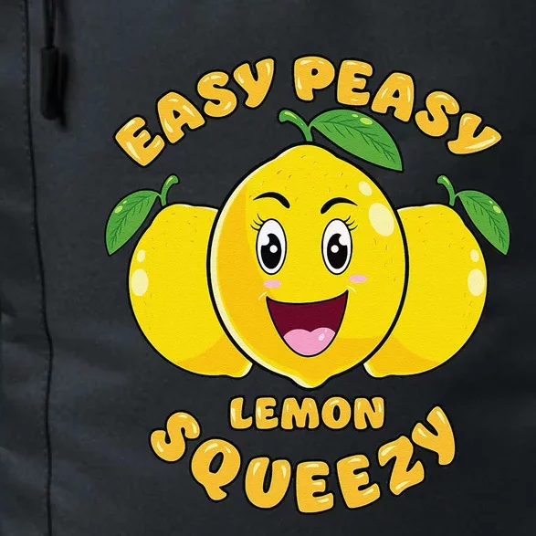 Easy Peasy Lemon Squeezy Summer Stand Lemonade Daily Commute Backpack