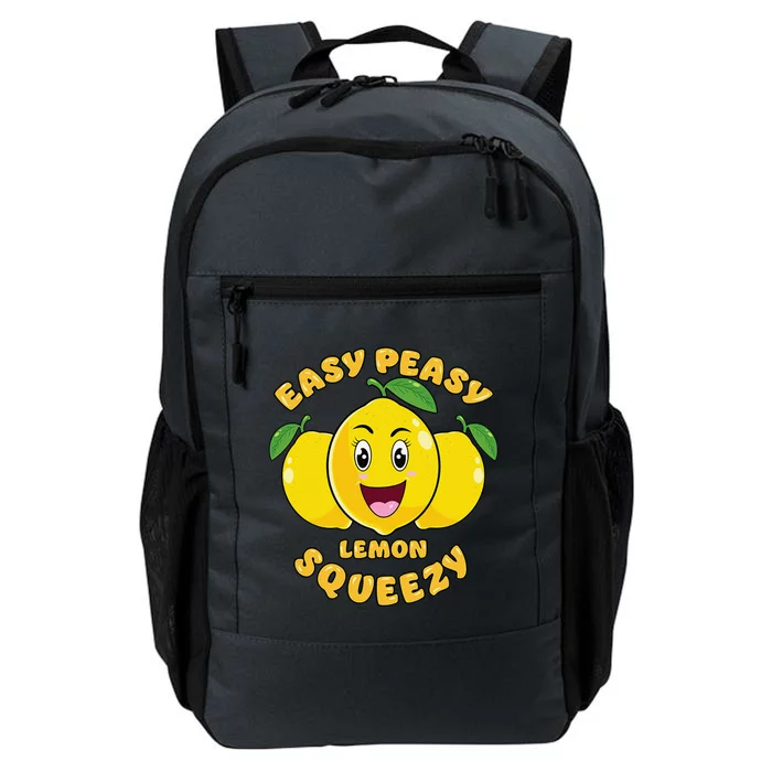 Easy Peasy Lemon Squeezy Summer Stand Lemonade Daily Commute Backpack