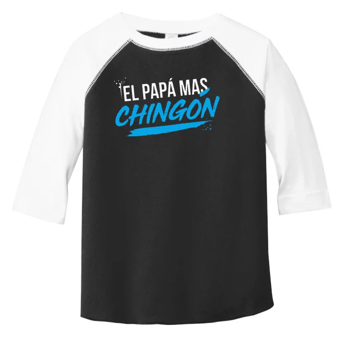 El Papa Mas Chingon Dia Del Padre Regalo Toddler Fine Jersey T-Shirt