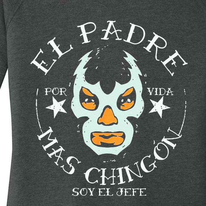 El Padre Mas Chingon Women's Perfect Tri Tunic Long Sleeve Shirt