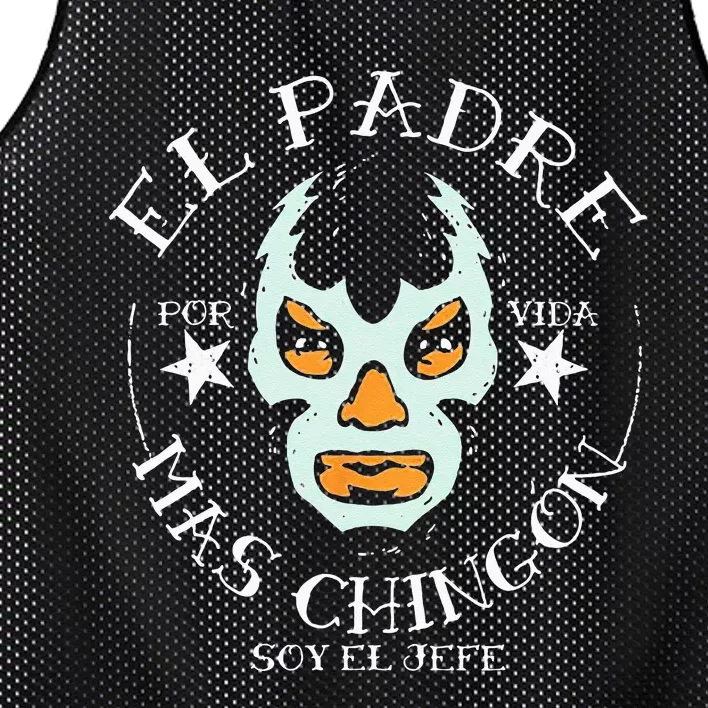 El Padre Mas Chingon Mesh Reversible Basketball Jersey Tank