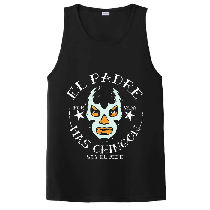 El Padre Mas Chingon Performance Tank