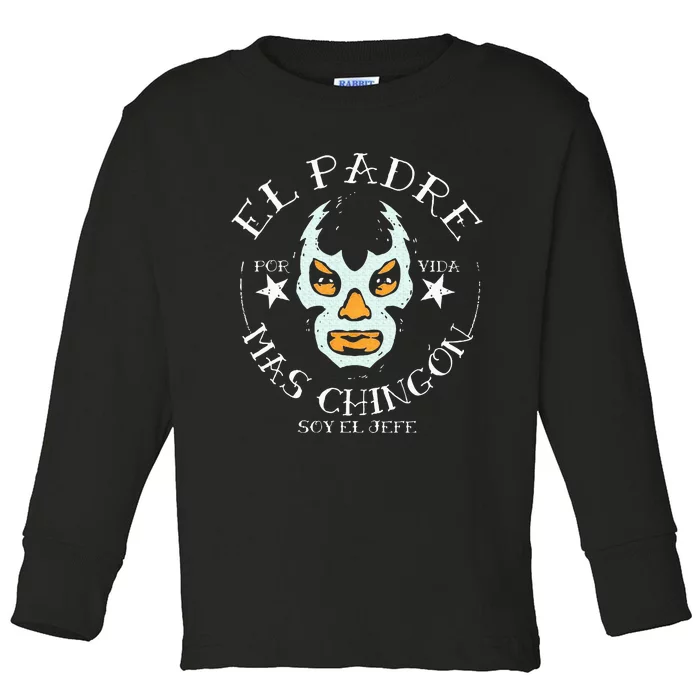 El Padre Mas Chingon Toddler Long Sleeve Shirt