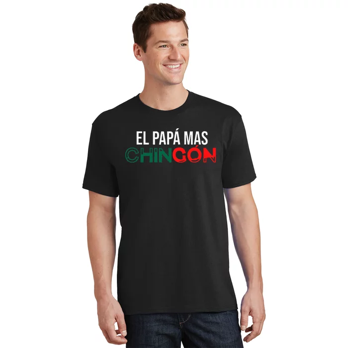 El Papa Mas Chingon Funny Spanish T-Shirt