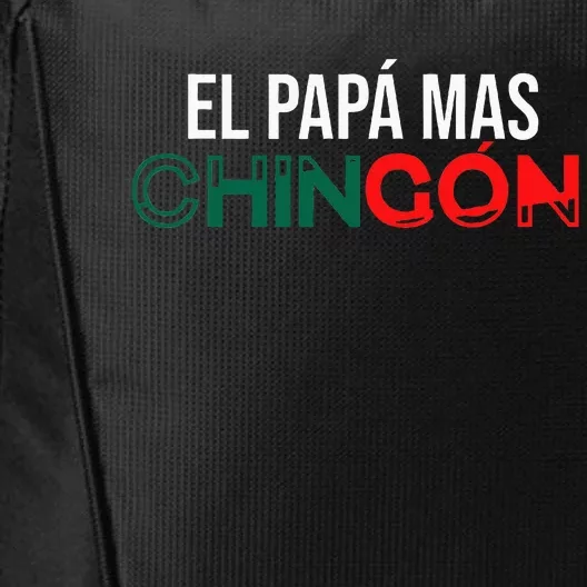 El Papa Mas Chingon Funny Spanish City Backpack