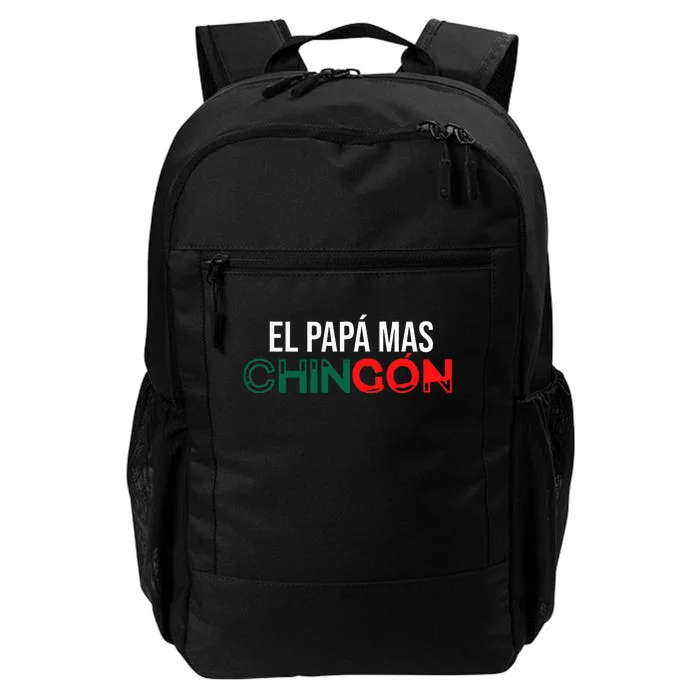 El Papa Mas Chingon Funny Spanish Daily Commute Backpack