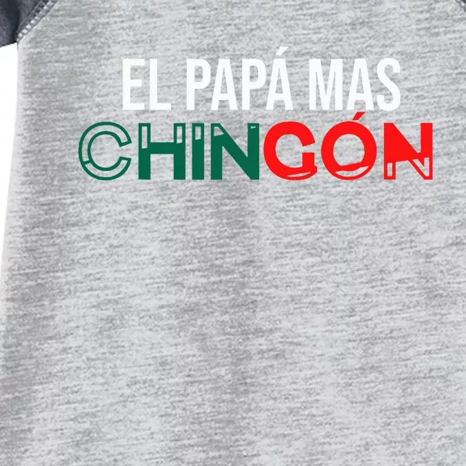 El Papa Mas Chingon Funny Spanish Infant Baby Jersey Bodysuit