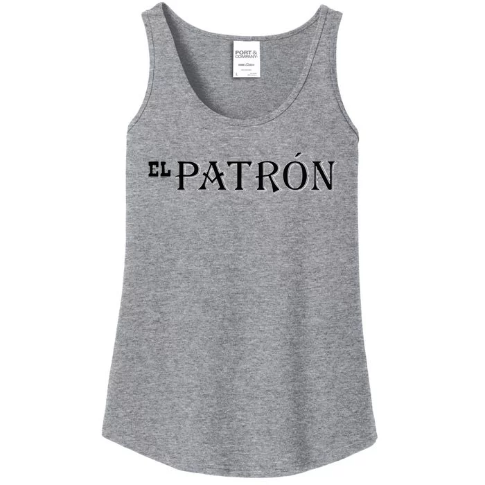 E.L P.A.T.R.O.N. Mexican Boss Ladies Essential Tank