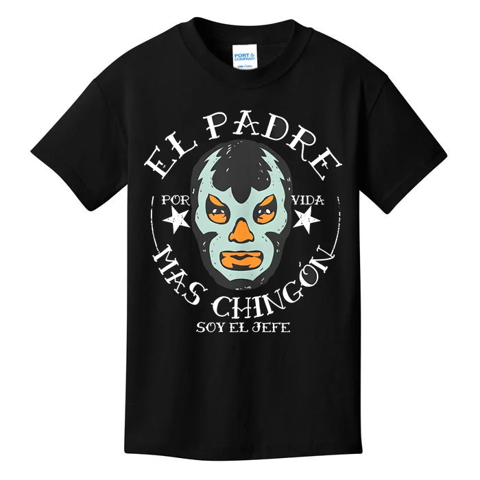 El Padre Mas Chingon Kids T-Shirt