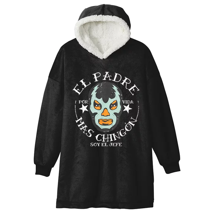 El Padre Mas Chingon Hooded Wearable Blanket