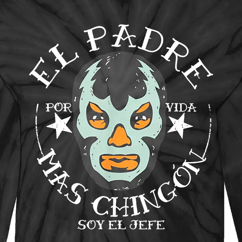 El Padre Mas Chingon Tie-Dye Long Sleeve Shirt