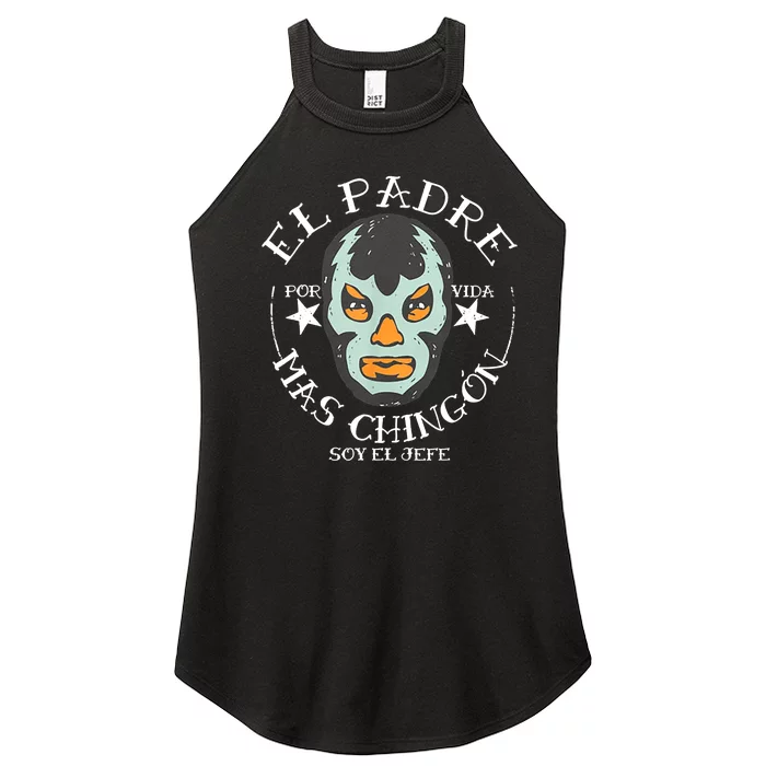 El Padre Mas Chingon Women’s Perfect Tri Rocker Tank