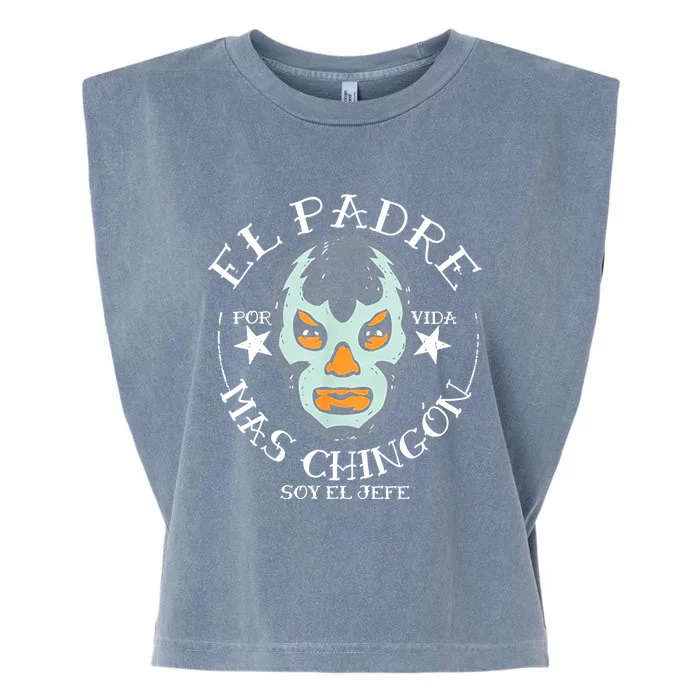 El Padre Mas Chingon Garment-Dyed Women's Muscle Tee