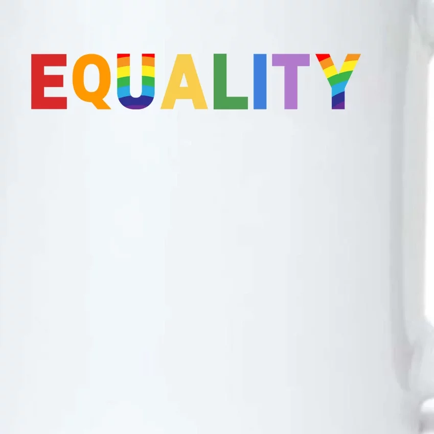 Equality Pride Month Celebration Black Color Changing Mug