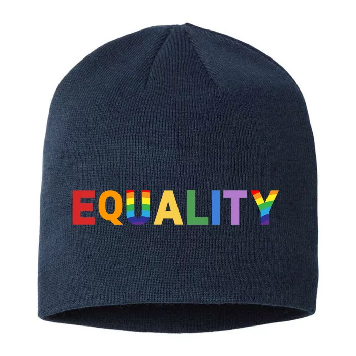 Equality Pride Month Celebration 8 1/2in Sustainable Knit Beanie