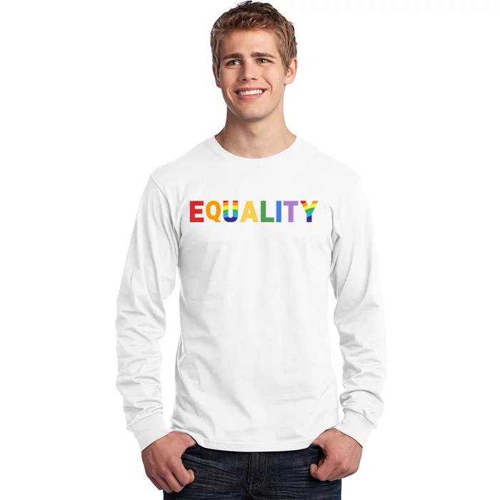 Equality Pride Month Celebration Long Sleeve Shirt