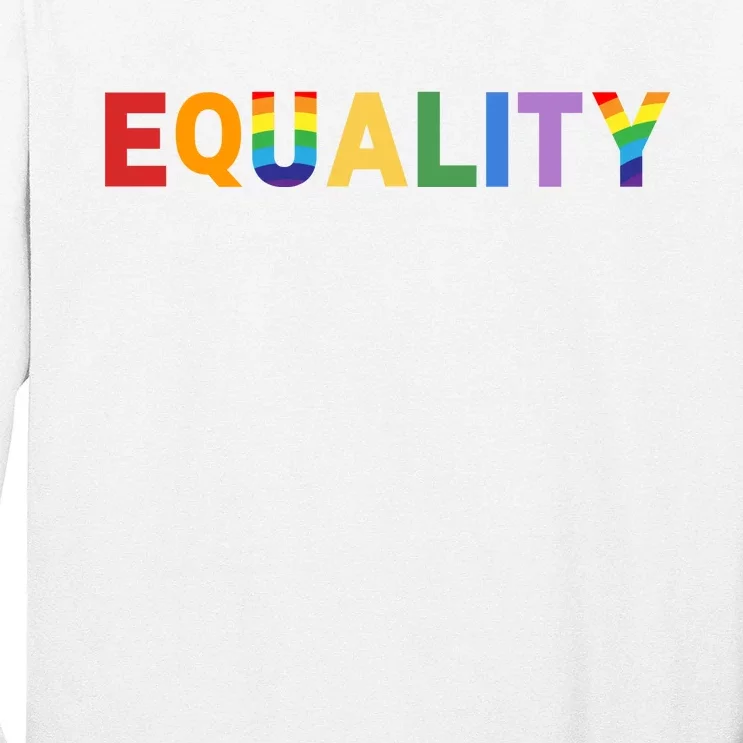 Equality Pride Month Celebration Long Sleeve Shirt