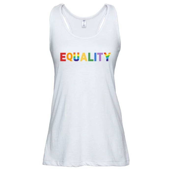 Equality Pride Month Celebration Ladies Essential Flowy Tank