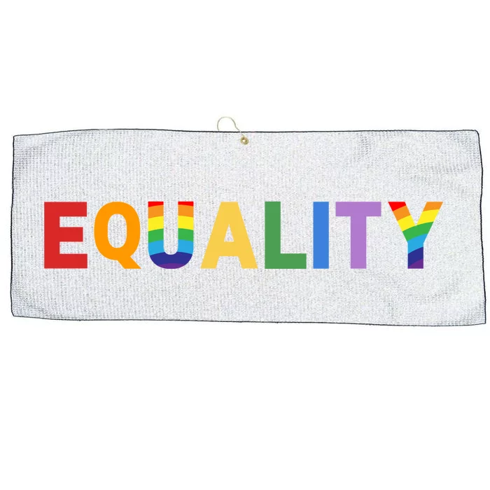 Equality Pride Month Celebration Large Microfiber Waffle Golf Towel