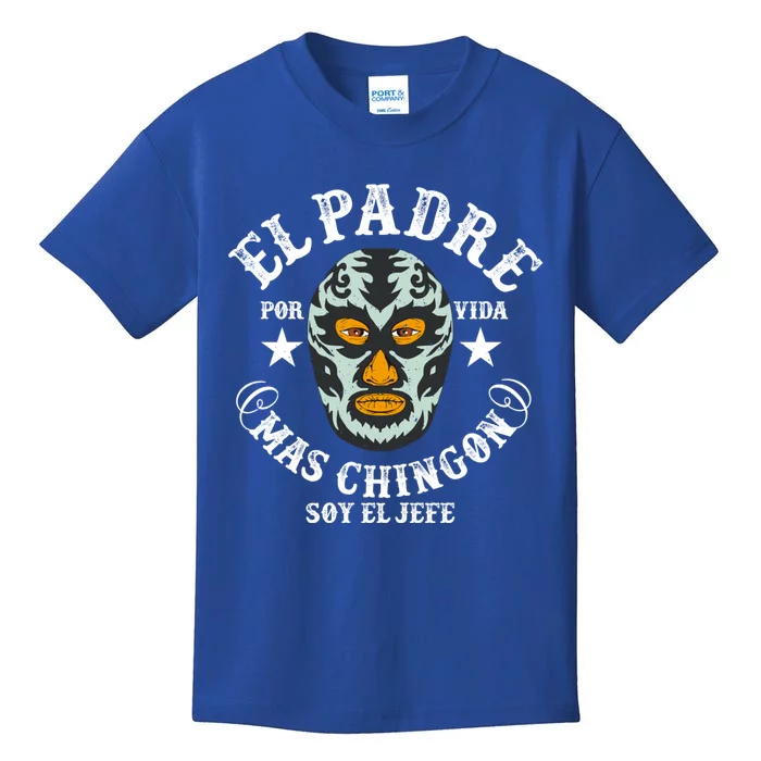 El Padre Mas Chingon Kids T-Shirt