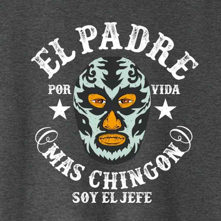 El Padre Mas Chingon Women's Crop Top Tee