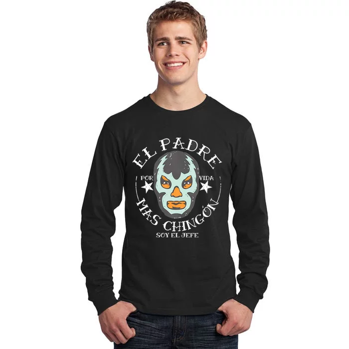 El Padre Mas Chingon Tall Long Sleeve T-Shirt