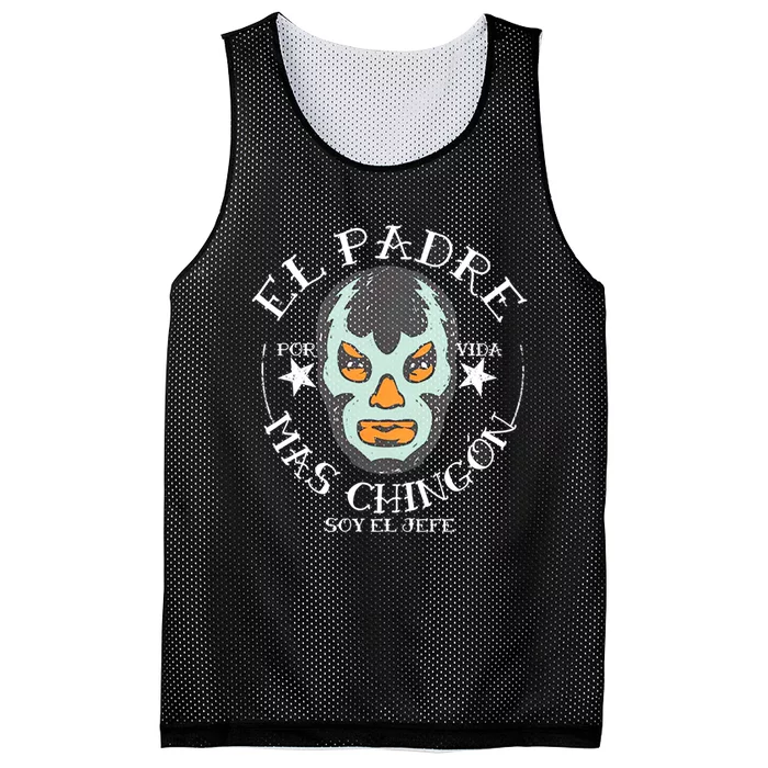 El Padre Mas Chingon Mesh Reversible Basketball Jersey Tank