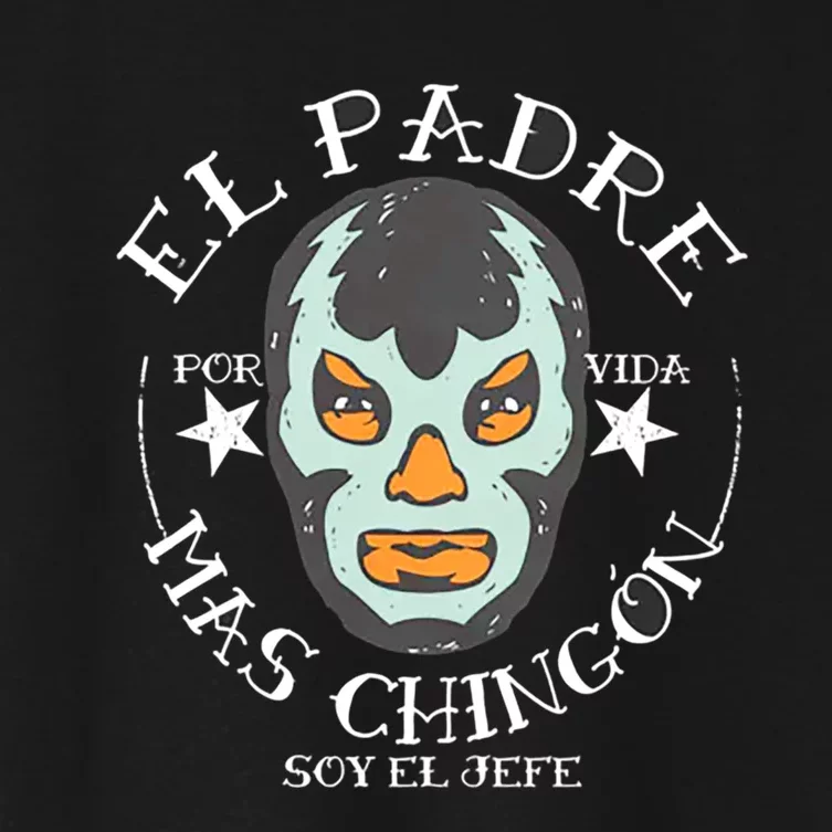 El Padre Mas Chingon Women's Crop Top Tee