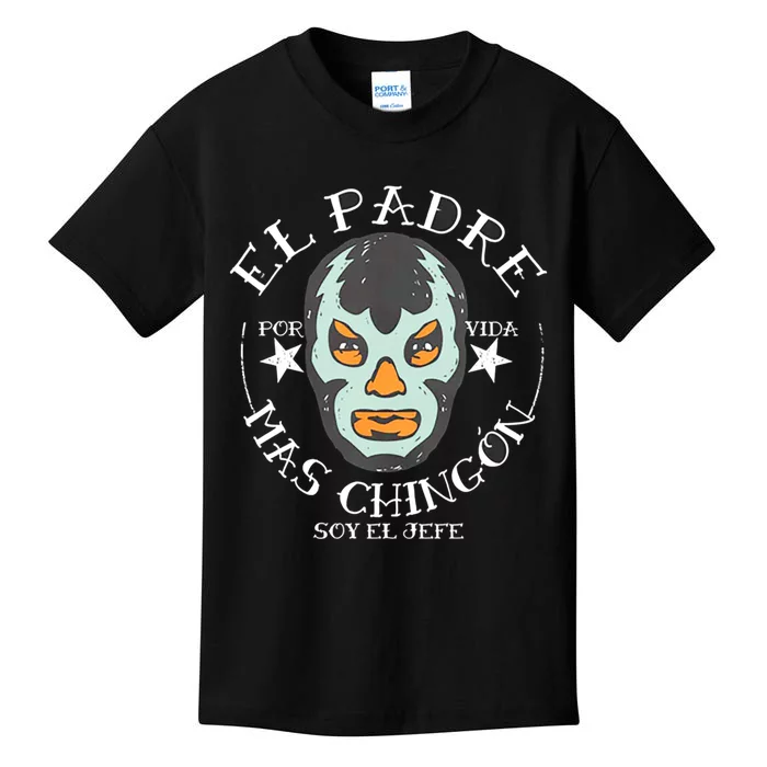 El Padre Mas Chingon Kids T-Shirt