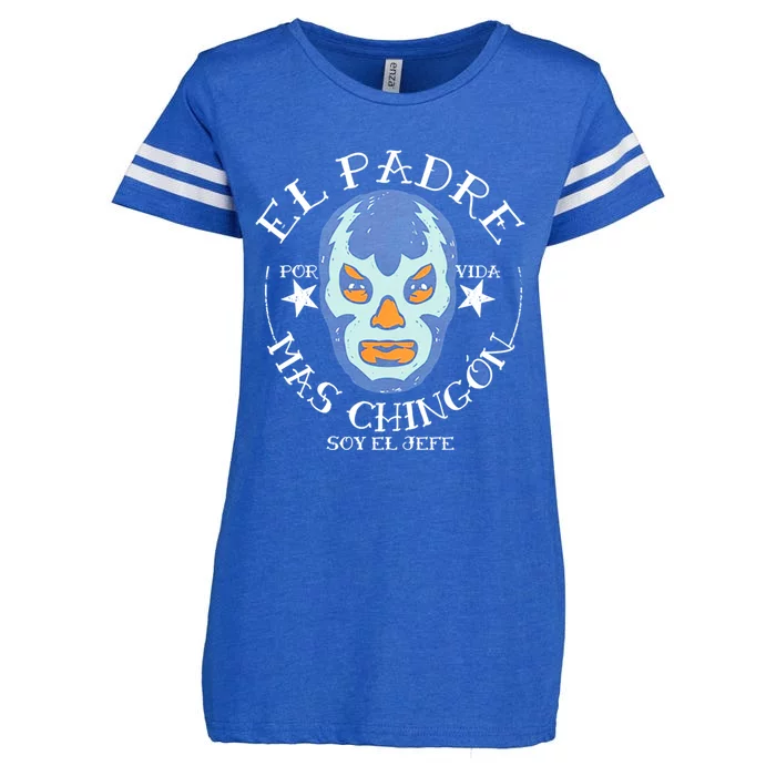 El Padre Mas Chingon Enza Ladies Jersey Football T-Shirt