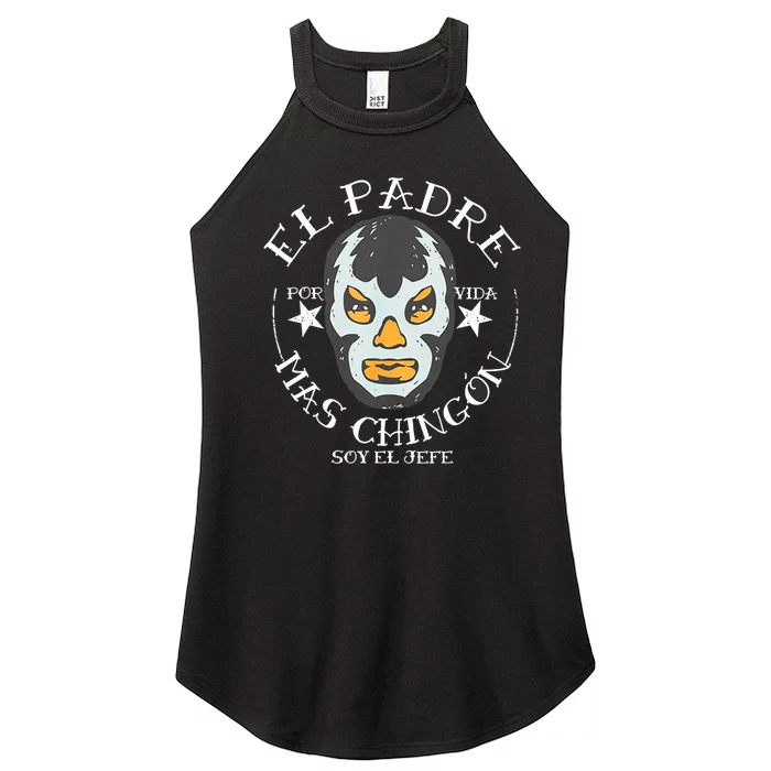 El Padre Mas Chingon Women’s Perfect Tri Rocker Tank