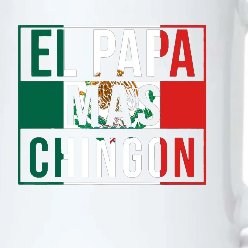 El Papa Mas Chingon Funny Best Mexican Dad Gift Black Color Changing Mug