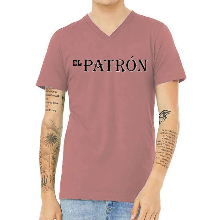 El P.A.T.R.O.N Mexican Boss V-Neck T-Shirt