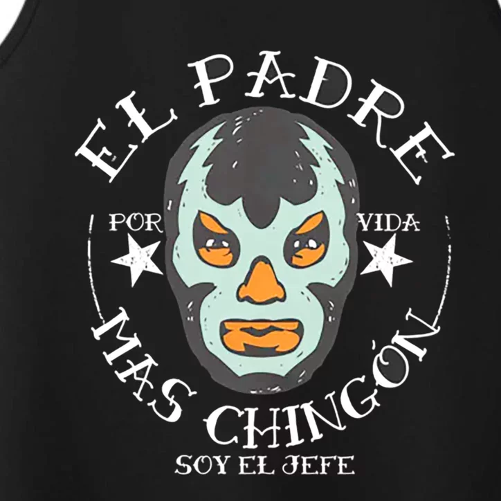 El Padre Mas Chingon Performance Tank