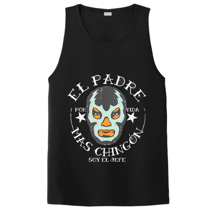 El Padre Mas Chingon Performance Tank