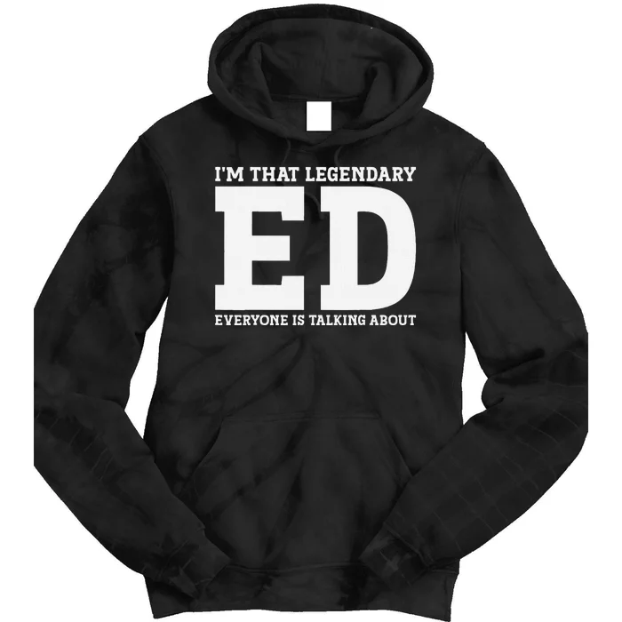 Ed Personal Name First Name Funny Ed Tie Dye Hoodie