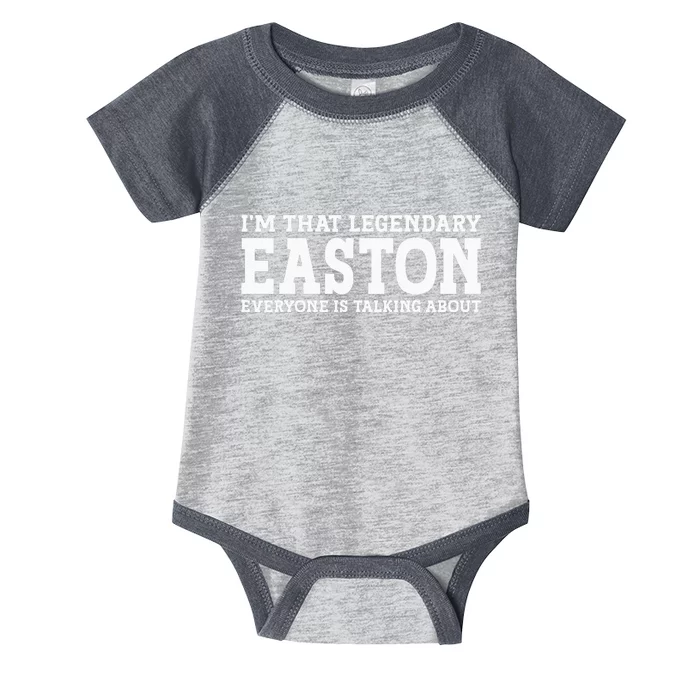 Easton Personal Name Funny Easton Infant Baby Jersey Bodysuit