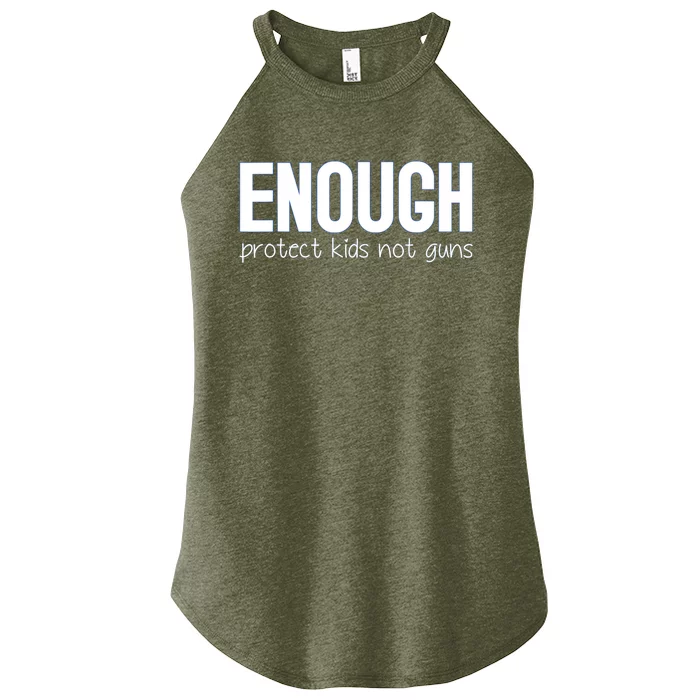 Enough Protect Not Guns Wear Orange Women’s Perfect Tri Rocker Tank