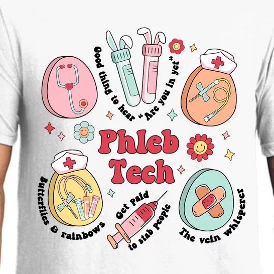 Easter Phleb Nurse Laboratory Medical Technologist Lab Week Phlebotomy Pajama Set