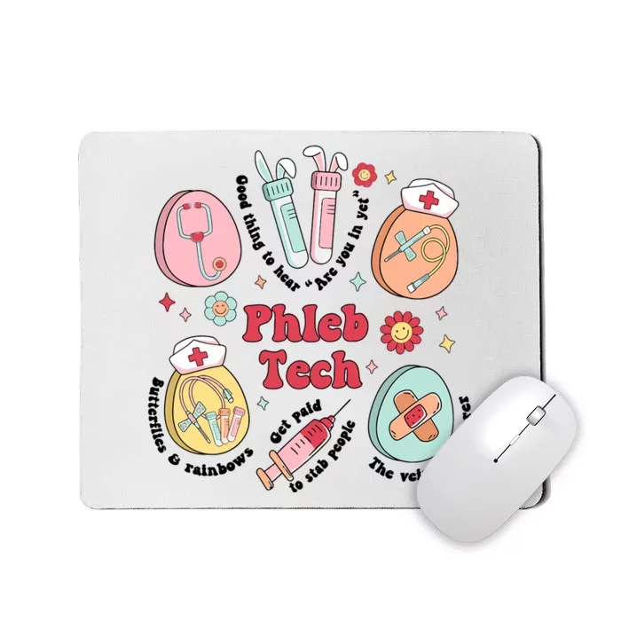 Easter Phleb Nurse Laboratory Medical Technologist Lab Week Phlebotomy Mousepad