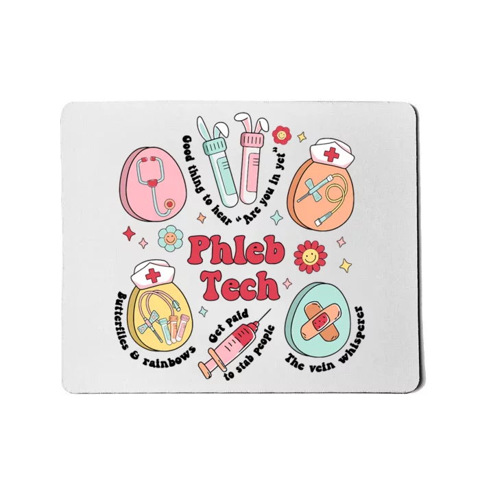 Easter Phleb Nurse Laboratory Medical Technologist Lab Week Phlebotomy Mousepad