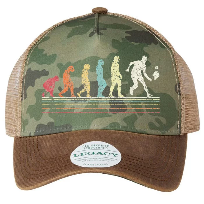 Evolution Pickleball Paddle Pickleball Player Dink Vintage Legacy Tie Dye Trucker Hat